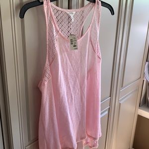 Light pink Aeropostale sweater tank